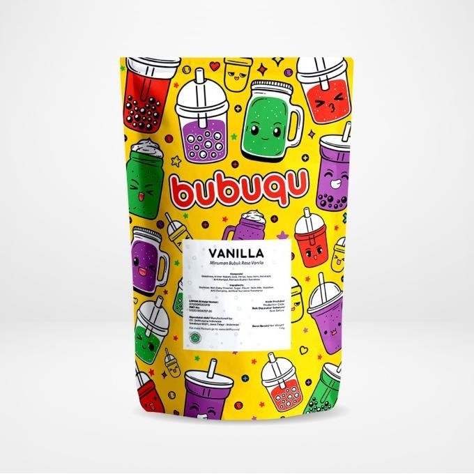 

TERBARU VANILLA POWDER DRINK BUBUQU 1 KG - MINUMAN BUBUK VANILA !!!!!