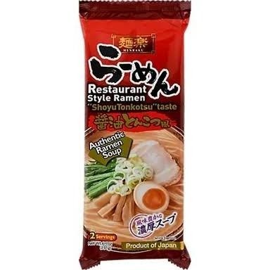 

NEW PRODUK [ISI 2 PORSI] MENRAKU SHOYU TONKOTSU JAPANESE RAMEN / MIE RAMEN JEPANG !!!!!