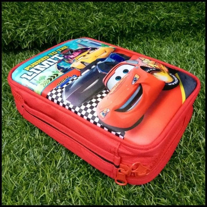 

HOT DEAL KOTAK PENSIL BESAR MCQUEEN - PENSIL CASE ORGANIZER CARS !!
