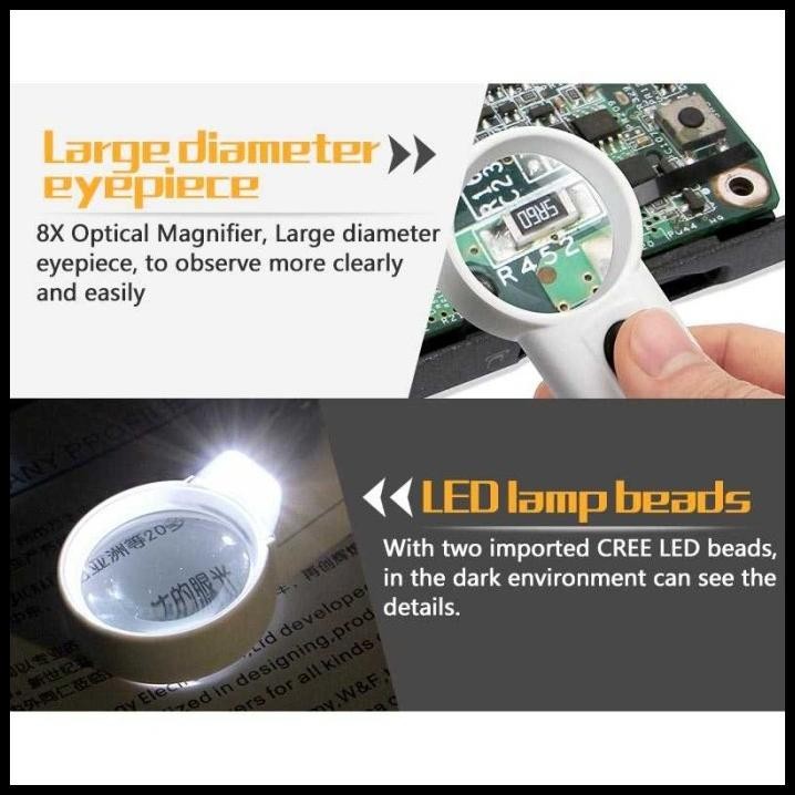 

TERBARU JAKEMY KACA PEMBESAR 8X - JM-Z19