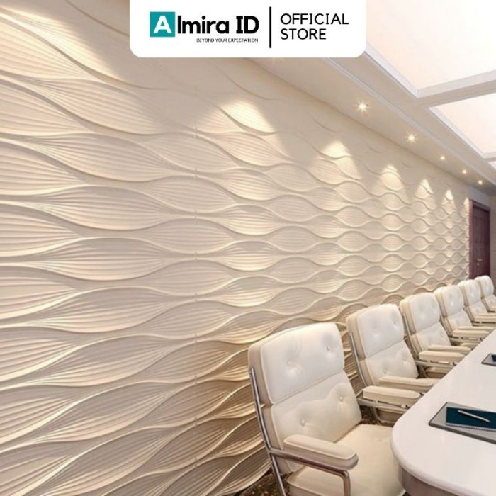 3D Wall Panel High Quality Bahan Solid Pvc