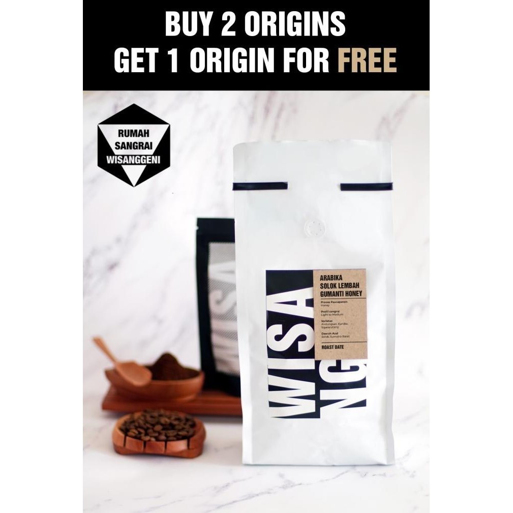 

Arabika Solok Lembah Gumanti Honey 1 Kilogram