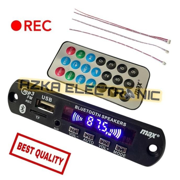 Kit Modul Mp3 Bluetooth MAX Bisa Rekam TERBAIK