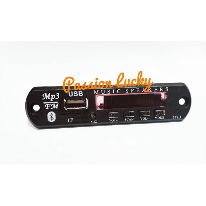 MODUL MP3 12VOLT BLUETOOTH 5.0 FM RADIO TF CARD USB AUX KIT MODUL/MP3