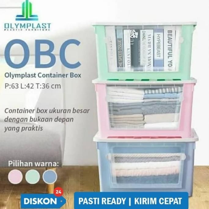 Olymplast Container Box / Rak Plastik / Kotak Penyimpanan Serbaguna