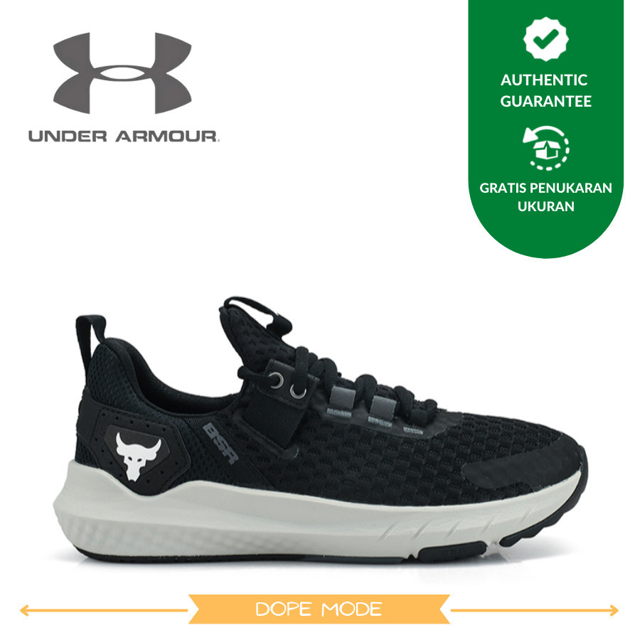 Under Armour Project Rock BSR 4 Original Sepatu Sneakers Unisex 77574