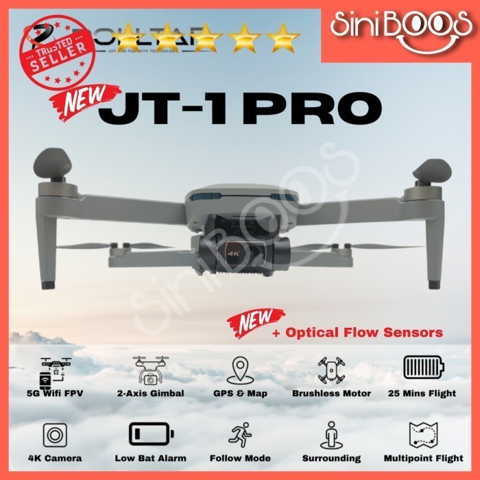 SALE TERBARU POLLTAR JT-1 PRO DRONE GPS 2-AXIS GIMBAL 4K CAMERA