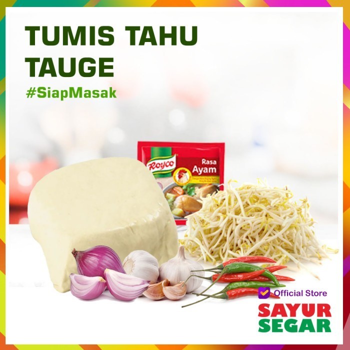 

[CIBUBUR] PAKET TUMIS TAHU TAUGE [1 Paket]