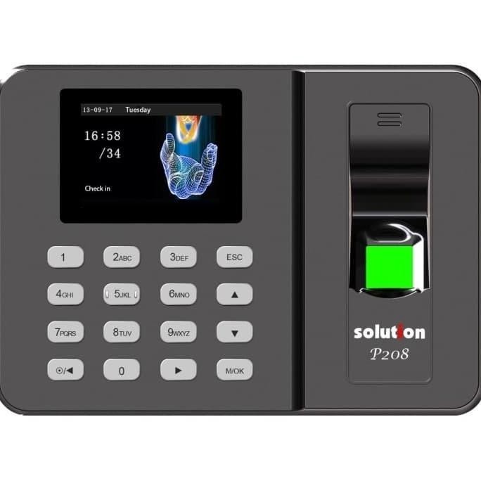 Mesin Absensi P208 / Fingerprint P208 / Solution P208