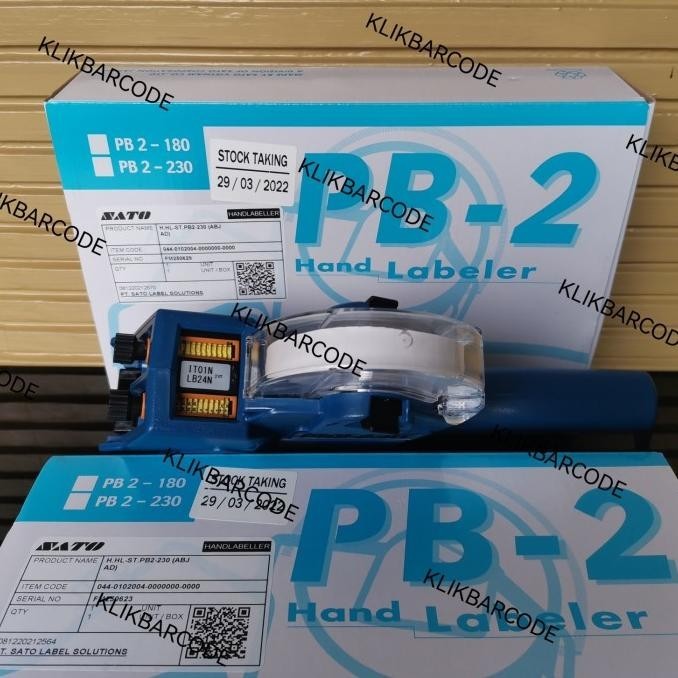 

Labeller Sato Pb2-230 (Mesin Label) Alat Harga Original Pt.Sato Label