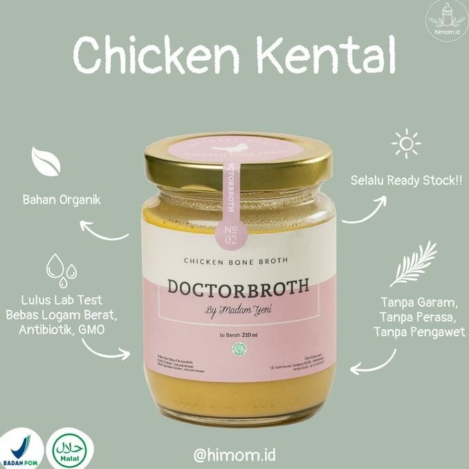 

Doctor Broth - Chicken Kental, kaldu ayam, chicken broth READY STOCK! TRS