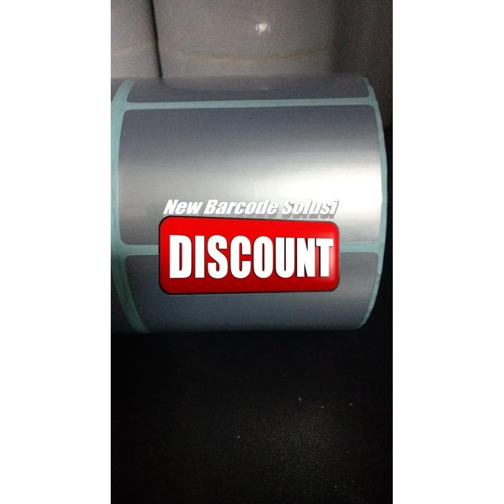 

Stiker Label Silvermate 70X40 | 70 X 40 Core 1 Inch Isi 1000 Pcs