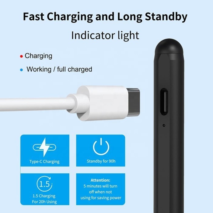 Sale Pekan Ini Stylus Pen 2Nd Generation Smart Stylus Ipad 6 & 7 2018 2019 Ipad Pro