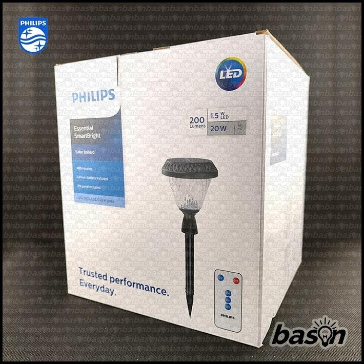 PHILIPS BGC010 SOLAR BOLLARD + SPIKE - LAMPU TAMAN TENAGA SURYA