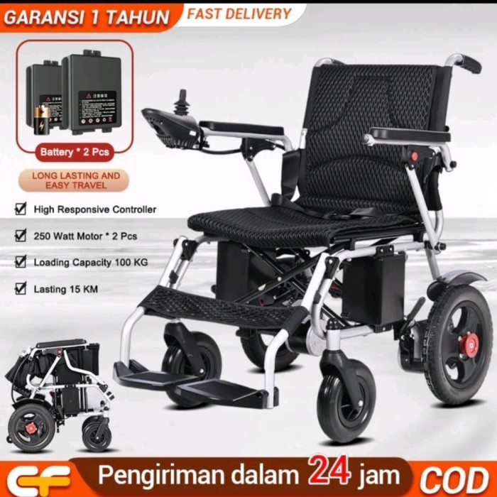 

Kursi Roda Elektrik Import Nyaman