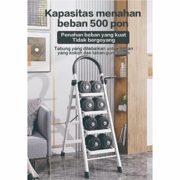 

Tangga Lipat Besi 4 Step Kokoh Berkualitas