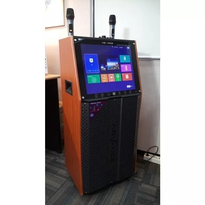 

Karaoke Speaker Portable Besar Berkualitas