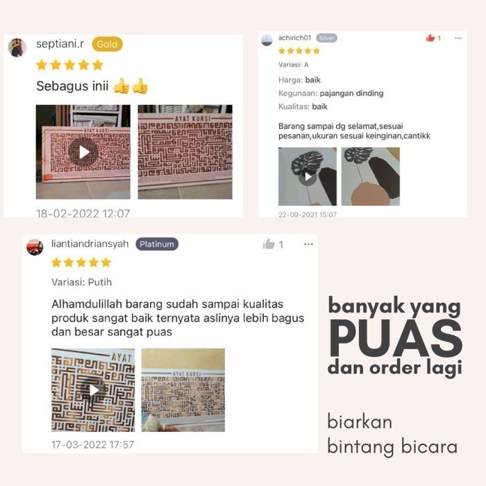 

Hiasan Dinding Islami Ruangan Kaligrafi Best Quality