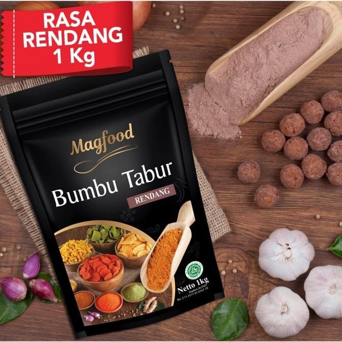 

Magfood Bumbu Tabur Rasa Rendang 1 Kg HNM