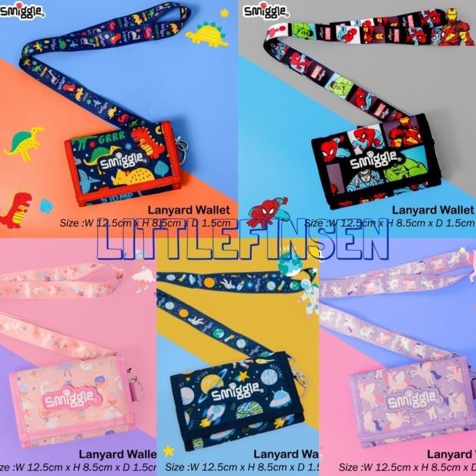 Smiggle wallet/dompet smiggle/dompet anak
