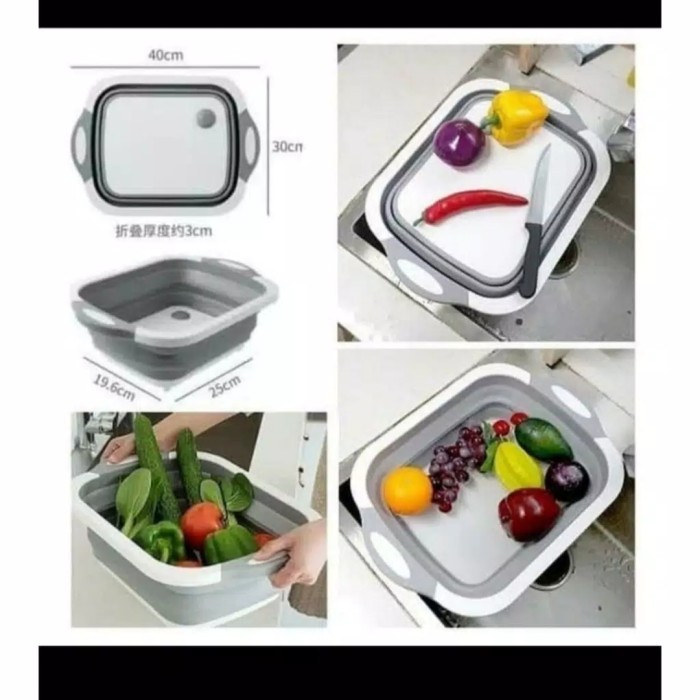 JUAL TALENAN SERBAGUNA TALENAN MULTIFUNGSI TALENAN LIPAT BASKOM PLASTIK TALENAN + BASKOM LIPAT SEGI