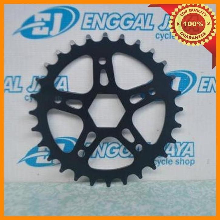 (BK SEPT) CRANK GEAR PIRINGAN DEPAN SEPEDA BMX MINI 28T MODEL KOTAK SEGI 6 - GIR DEPAN SEPEDA ANAK 2