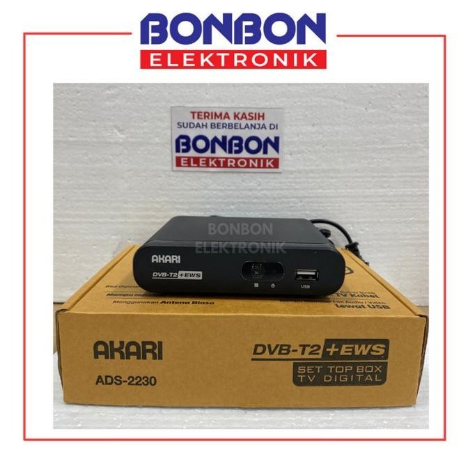 Akari Set Top Box ADS-2230 Digital TV Receiver STB DVB-T2