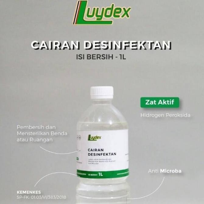 LUYDEX 1 LITER - CAIRAN DESINFEKTAN LANGSUNG PAKAI