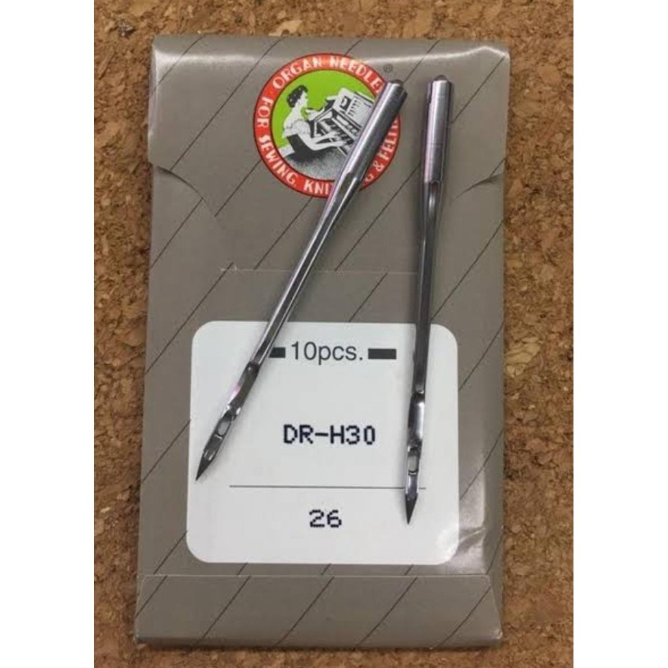

Jarum Organ Needle DR-H30 NO 26 -Mesin Jahit Karung New Long