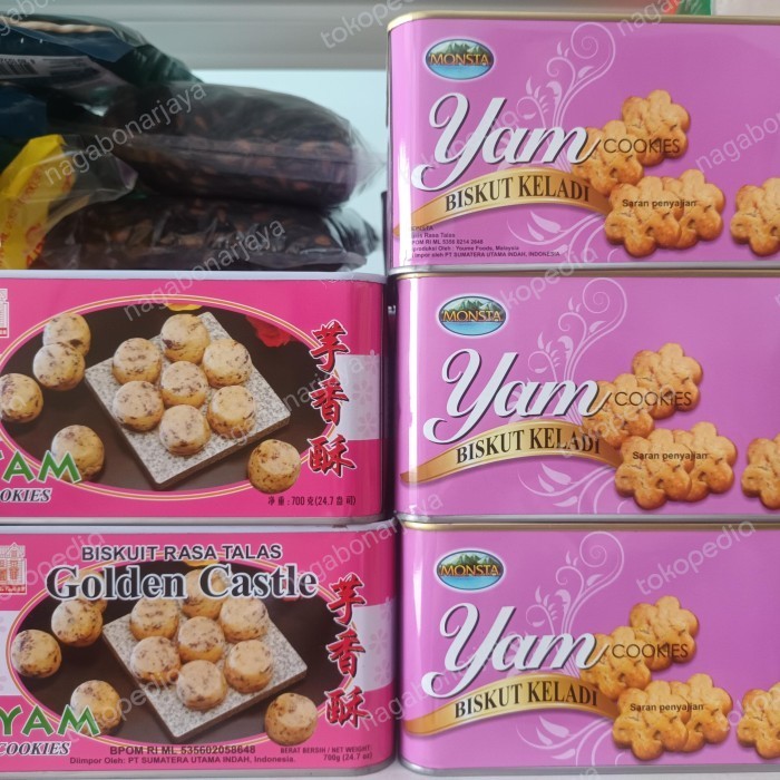 Yam Cookies Biskuit Keladi