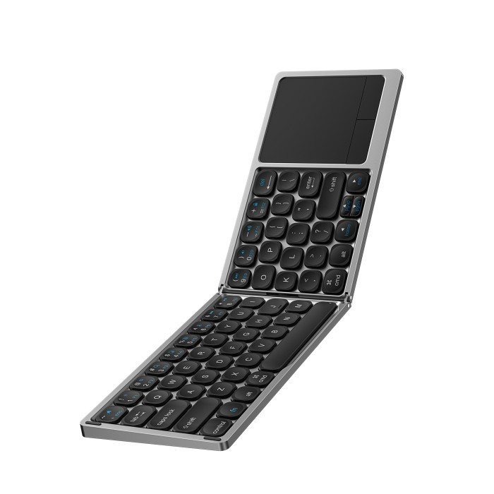Wireless Keyboard Wiwu Foldable Portable With Touchpad For Laptop / Pc