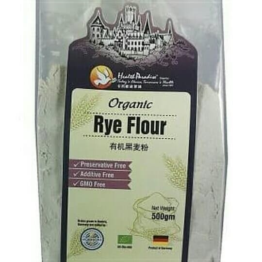 

Healthy Paradise Organic Rye Flour 500Gr