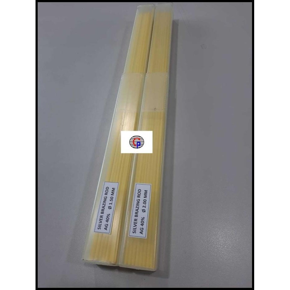 KAWAT LAS PERAK (SILVER BRAZING ROD) 40% KUNING DIAMETER 1,5 MM