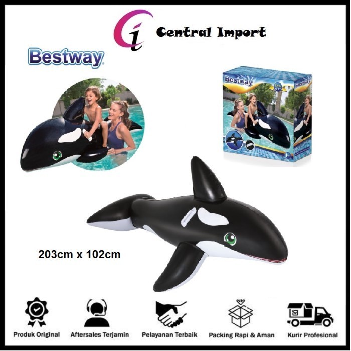 Bestway Pelampung Anak Ikan Paus Jumbo - Bestway 41009