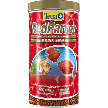 PAKAN PELET MAKANAN IKAN RED PARROT TETRA REDPARROT 1000 ML