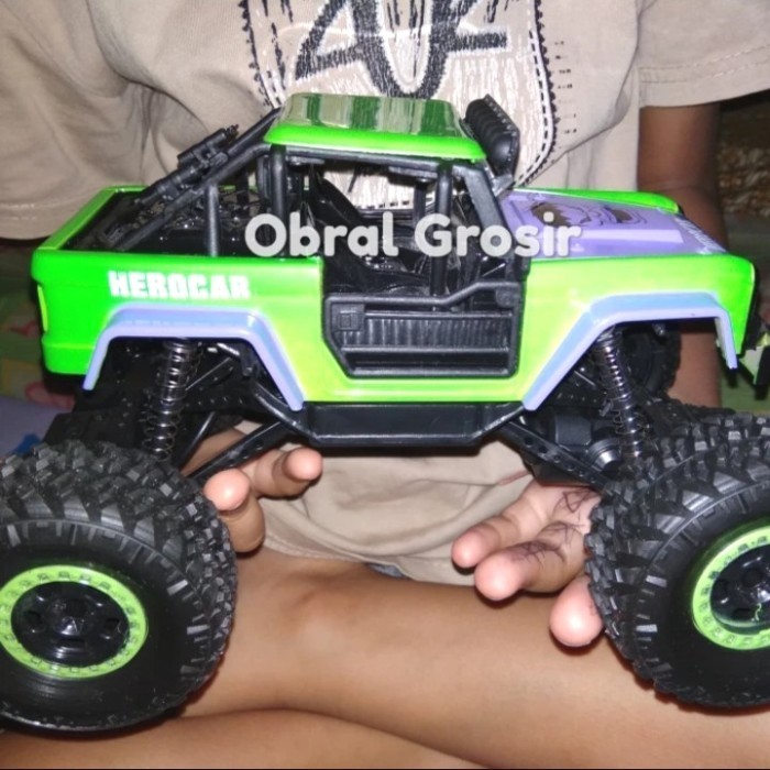 Mobil Rc Remot Kontrol Ro Crawler Offroad Herocar Belum Propo 4Wd