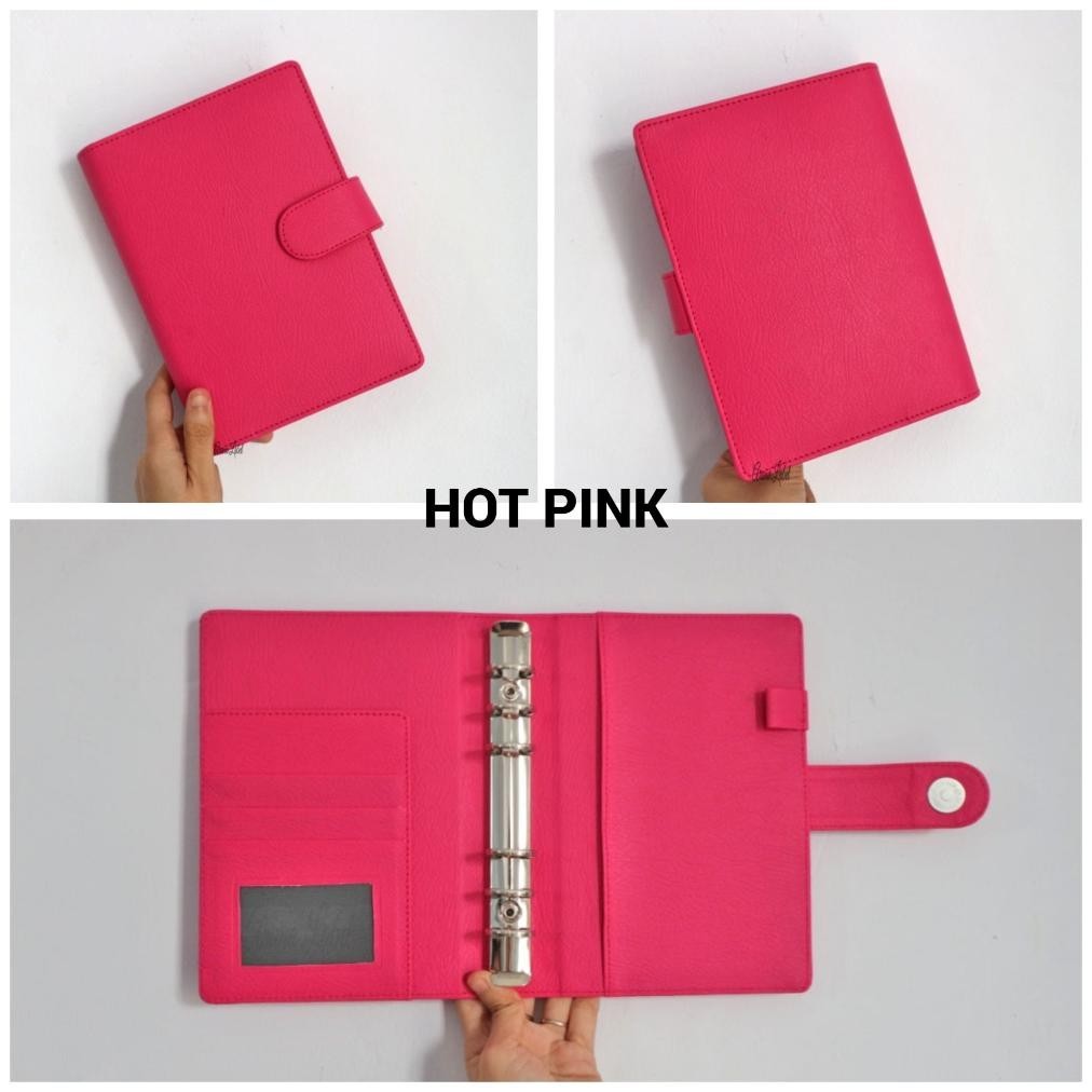 

Beli 1 Gratis 1 Prisa-Binder A6 Ring 6/Cover Agenda Keuangan/Binder Termurah Paling Murah