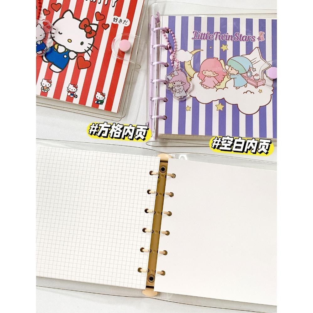 

Bisa Cod Buku Catatan Mini Notebook Binder Loose Leaf Pvc File Cute Kartun Karakter Sanrio My Melody Cinnamoroll Kuromi Pompompurin Hello Kitty Pochacco Little Twin Star 13 X 13 Cm 6 Ring Organizer Kertas Alat Tulis Jurnal Bingkisan Hadiah Lucu Grosir