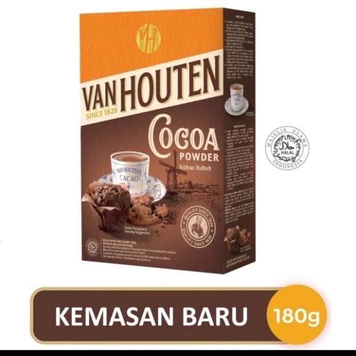 

coklat bubuk van houten 180 gr K01