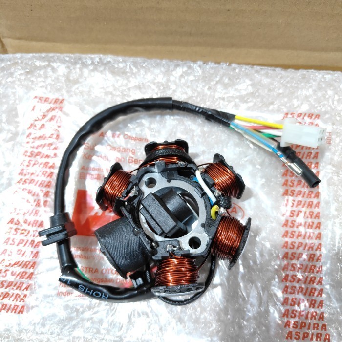 Spul Spull Assy Stator Set Pulser Honda Astrea Grand Gn5 Aspira Ori