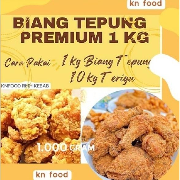 

BIANG TEPUNG PREMIUM 1 KG - BIANG TEPUNG FRIED CHICKEN