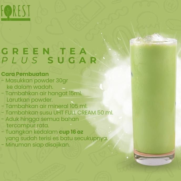 

Diskon Hari Ini Bubuk Minuman GREEN TEA Powder 1000g PLUS GULA - Fores