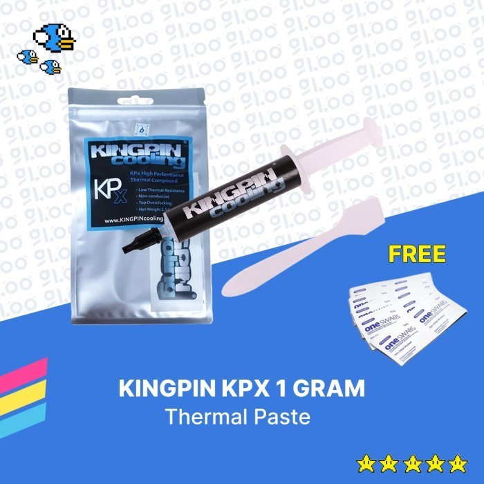 KINGPIN KPX HIGH PERFORMANCE THERMAL PASTE 1 GRAM