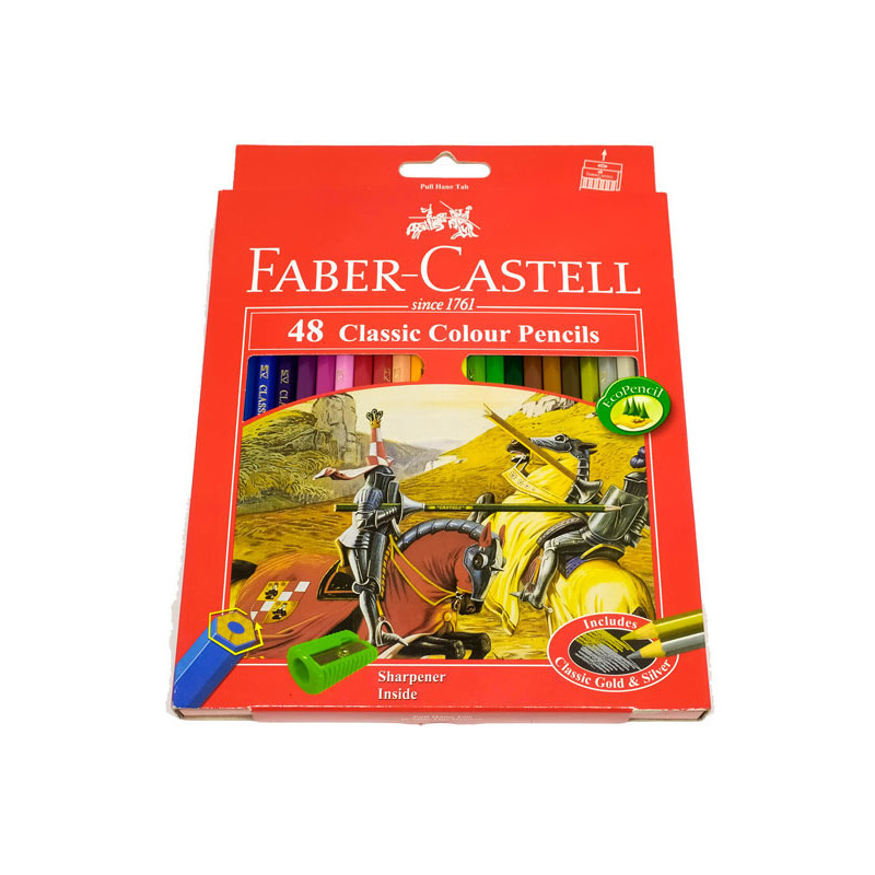 

Faber Castell - Pensil Warna Classic Color 48 Warna