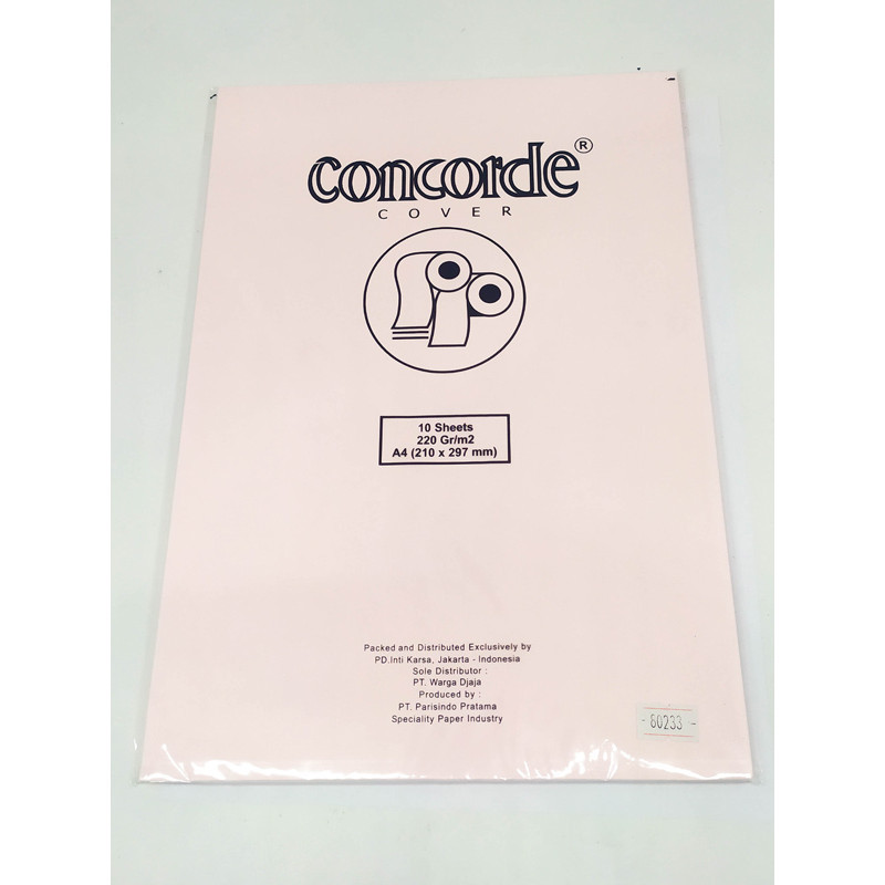 

Concorde Cover A4 Pink 80233