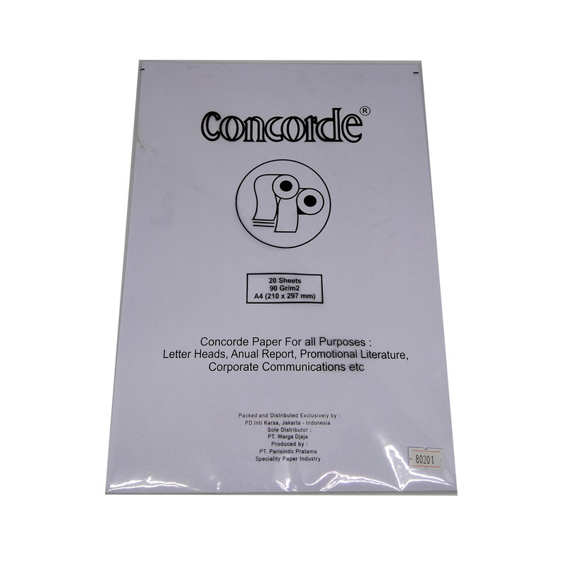 

Concorde Pk-Cc White 80201