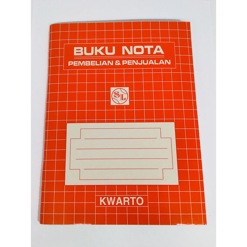 

Sl-Buku Nota Pembelian & Penjualan Kwarto