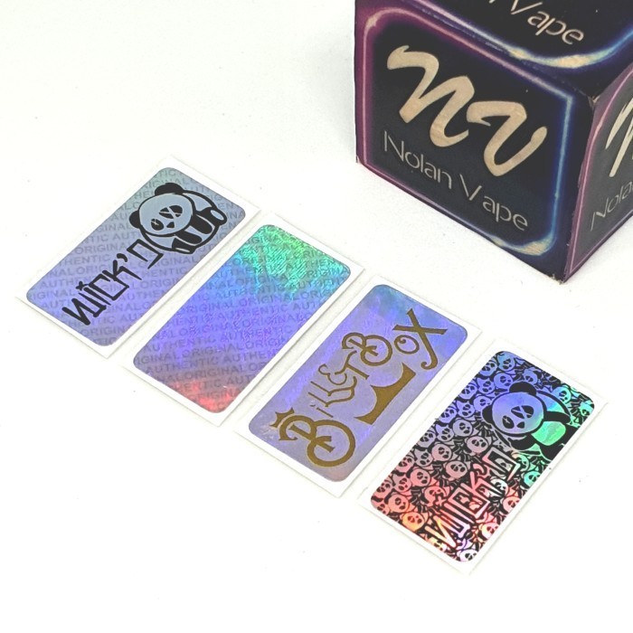 STIKER HOLO BILLET BOX AUTHENTICITY INNER HOLOGRAM STICKER AIO (4PCS)