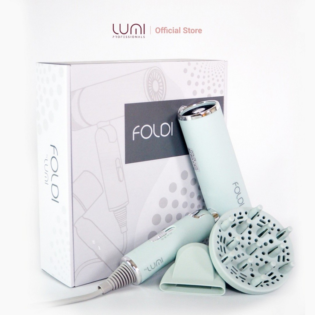 Lumi Hairdryer Foldi Blue