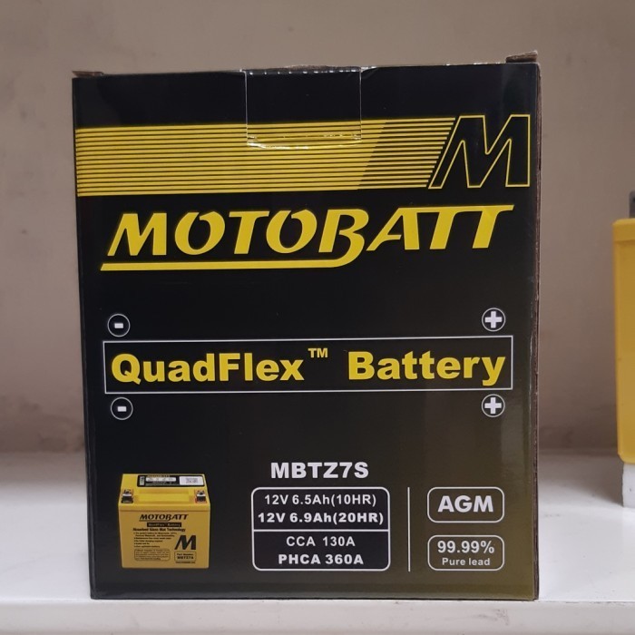 Aki New Nmax, Aerox Connected, Vario 150, Vario 160, Motobatt Mbtz7S